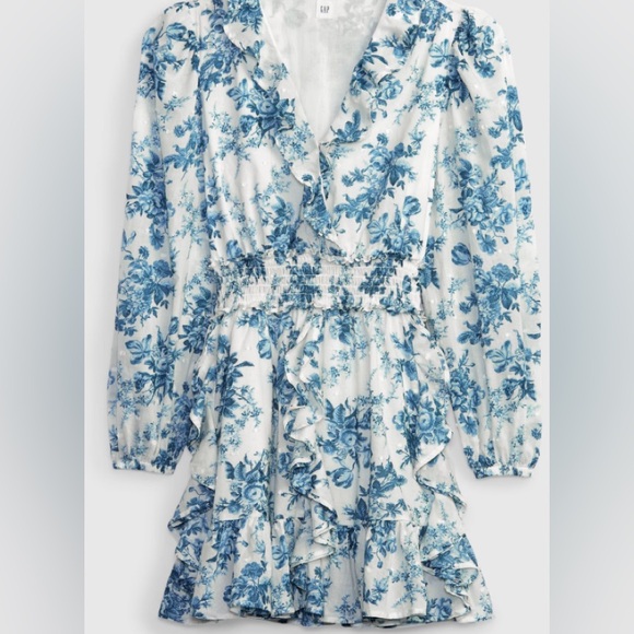 Gap x LoveShackFancy Ruffle Mini Dress - Picture 2 of 3